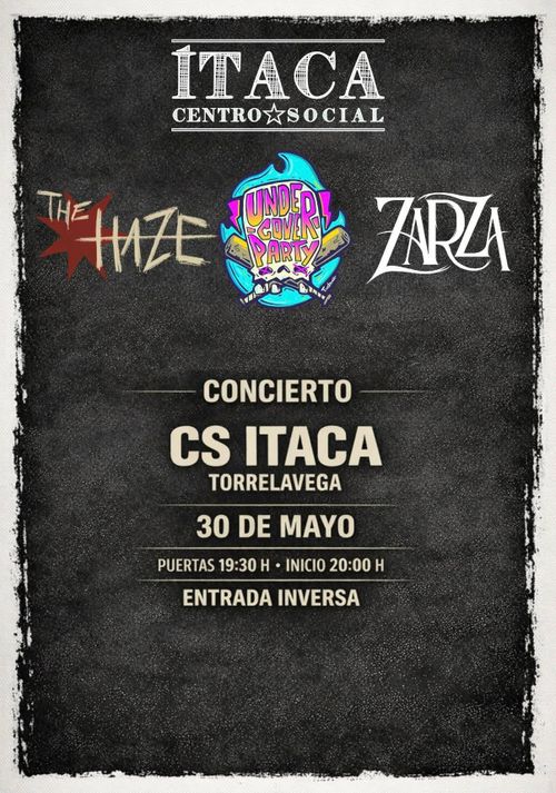 The Haze + Under Cover Party + Zarza