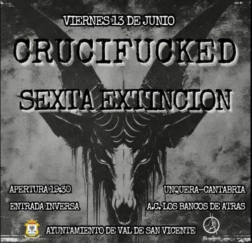 Crucifucked y Sexta Extinción