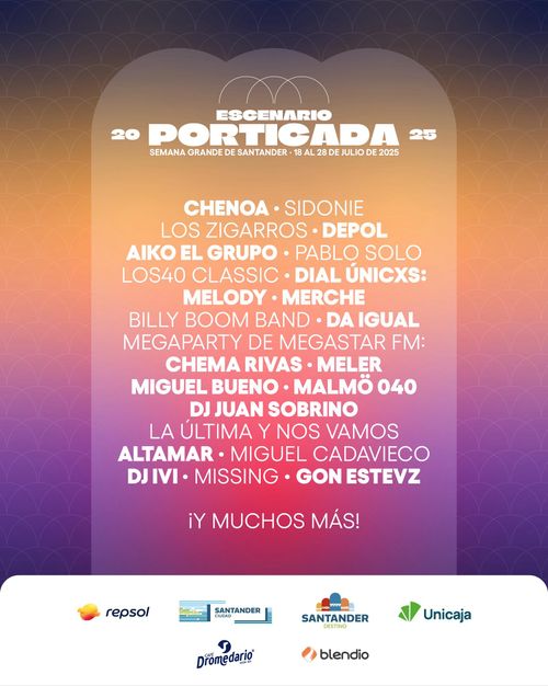 Escenario Porticada: Pablo Solo + Los Zigarros